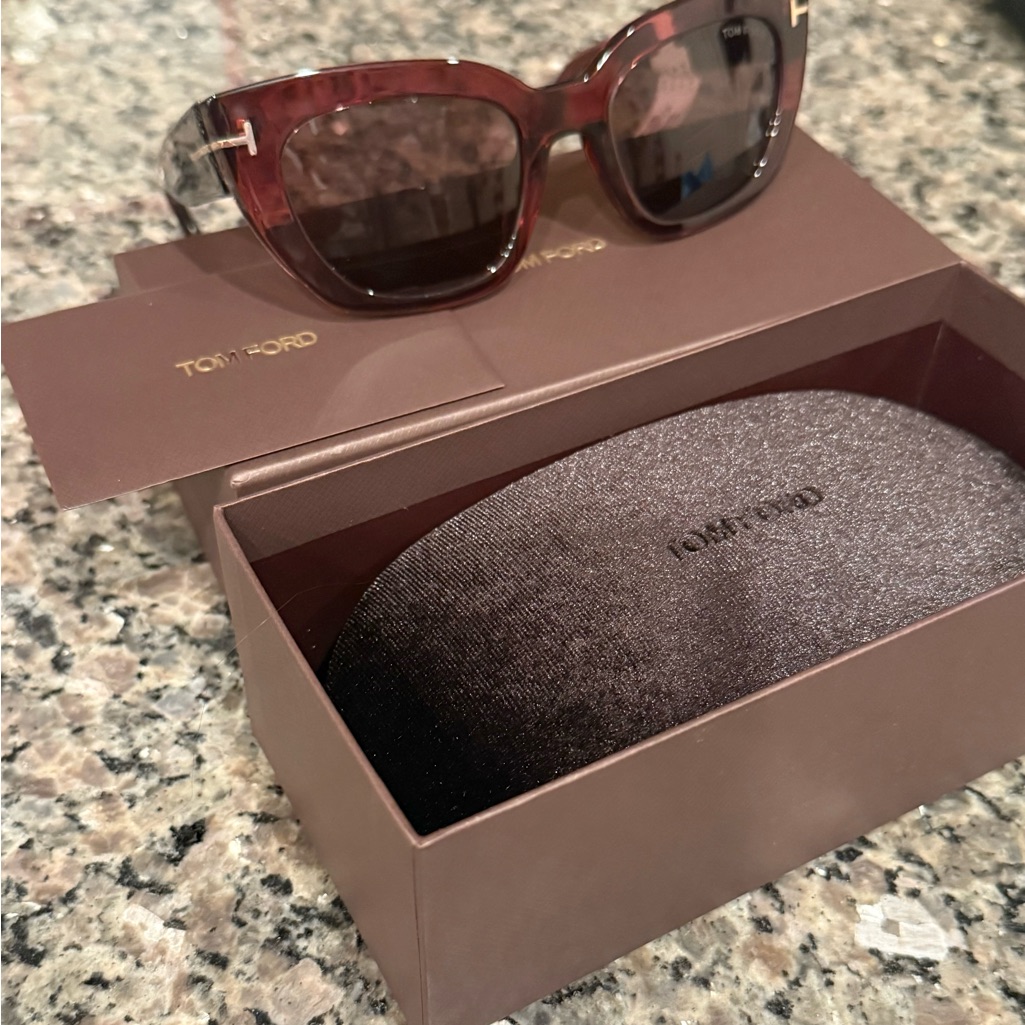 Tom Ford Athena Cat Eye Sunglasses, 53mm